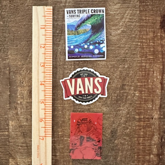VANS STICKERS 10 UNIQUE STICKERS - Picture 5 of 5